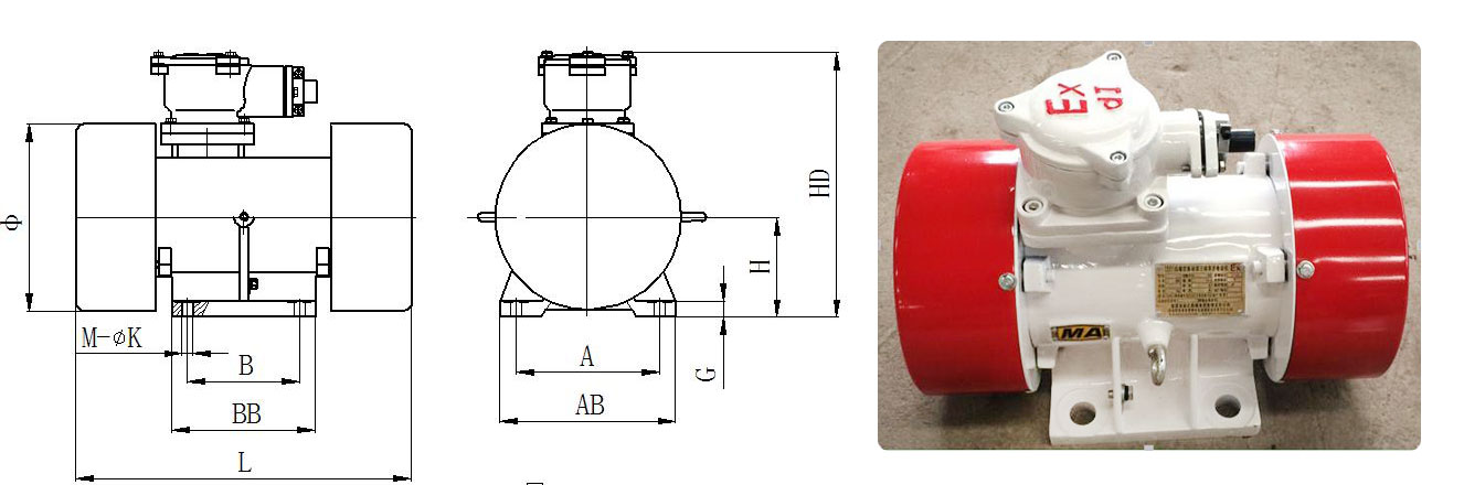 礦用防爆振動電機廠家