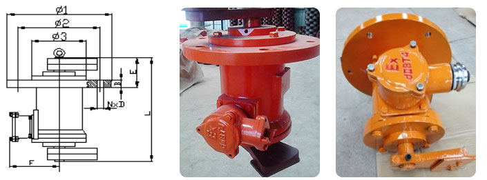 立式防爆振動電機