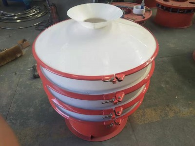 塑料旋振篩 防腐振動篩 塑料化工圓振篩