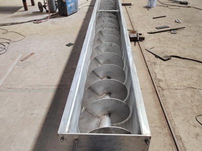 螺旋輸送機(jī) 圓型U型雙軸無軸螺旋輸送設(shè)備 可定制 千邁機(jī)械