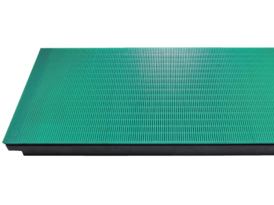 聚氨酯邊框不銹鋼條縫篩板