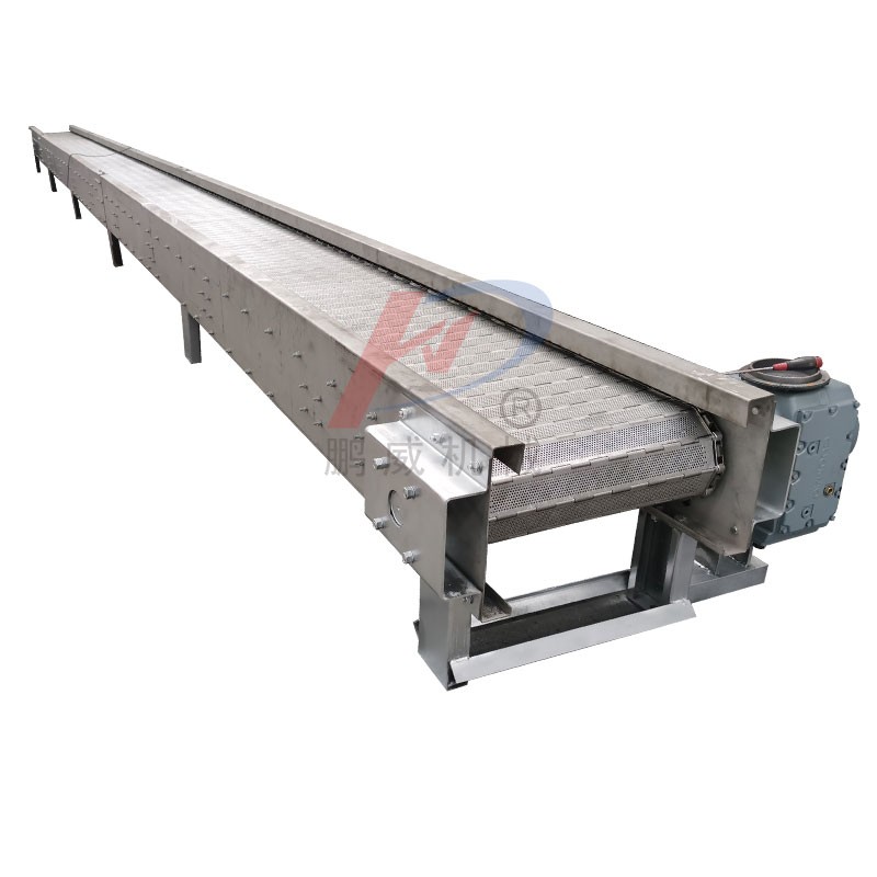 食品控水瀝水輸送鏈板機設備