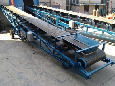 可移動升降式皮帶輸送機(jī)